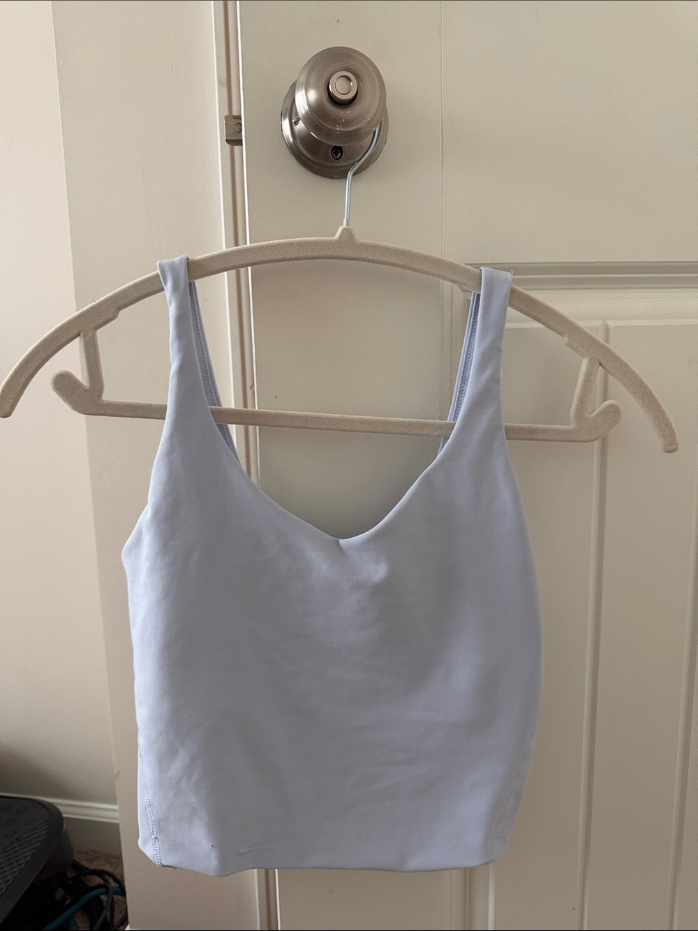 Old Navy Light Blue V-Neck Tank Top
